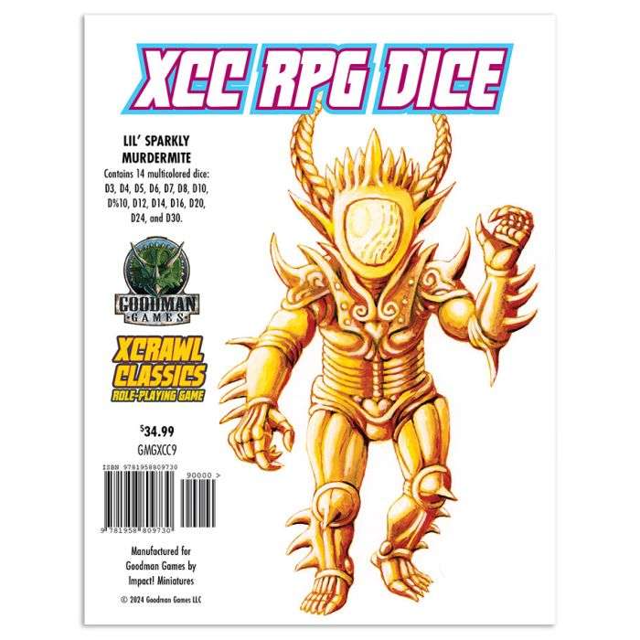 Xcrawl Classics Dice Set (Dice Sets & Games)