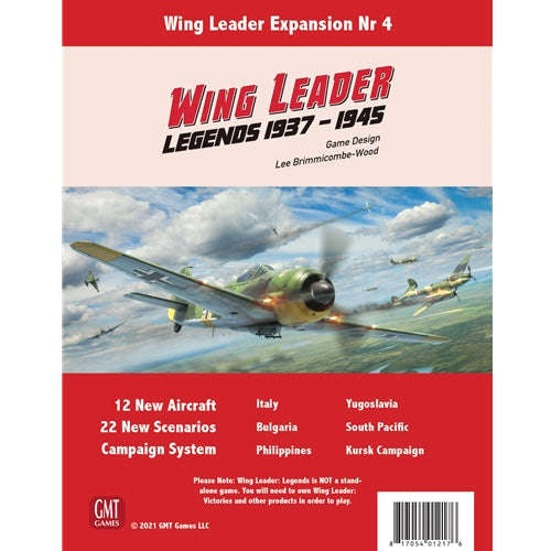 Wing Leader Legends 1937-1945 (Board Games)