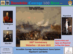 Incredible Courage 100 Days Waterloo (NO DMG CLAIMS) (Board Games)