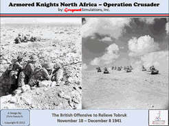 Armored Knights North Africa Operation Crusader (NO DMG CLAIMS) (Board Games)