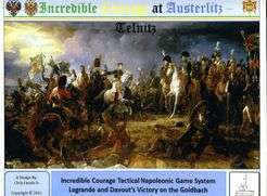 Incredible Courage at Austerlitz Telnitz (NO DMG CLAIMS) (Board Games)