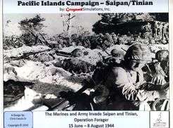 Pacific Islands Campaign Saipan/Tinian (NO DMG CLAIMS) (Board Games)