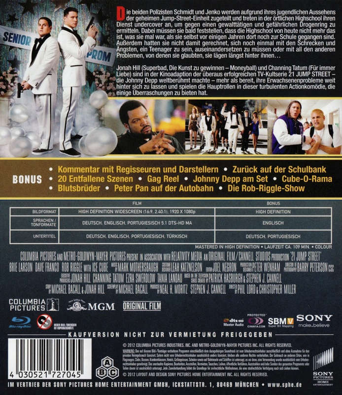 21 Jump Street (2012) (Blu-ray) (Second-Hand)