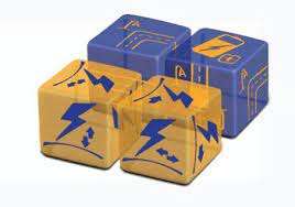 Railroad Ink Challenge Electricity Dice (Dice Sets & Games)