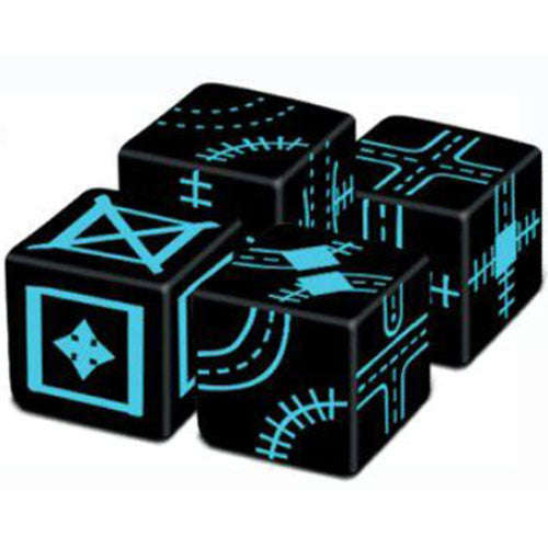 Railroad Ink Challenge Engineer Dice (Dice Sets & Games)
