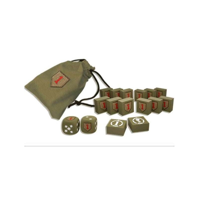 Heroes of Normandie V2 Big Red One Game Elements OOP (Board Games)
