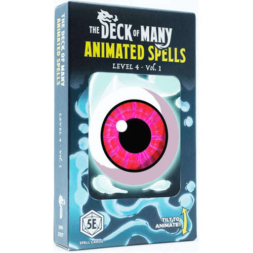 Deck of Animated Spells Level 4 Volume 1 5E (RPGs)
