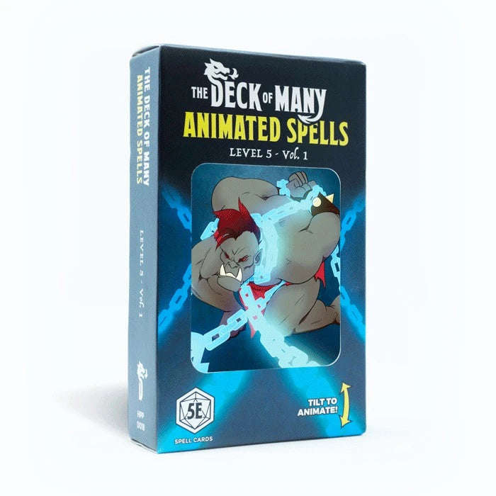Deck of Animated Spells Level 5 Volume 1 5E (RPGs)
