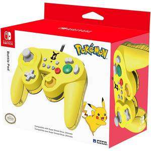 HORI Super Smash Bros Battle Pad Gamecube Controller - Pikachu (Nintendo Switch)