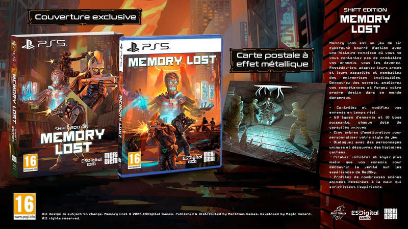 Memory Lost - Shift Edition (PS5)