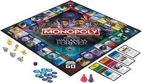 Monopoly Black Panther Wakanda Forever Edition (Board Games)