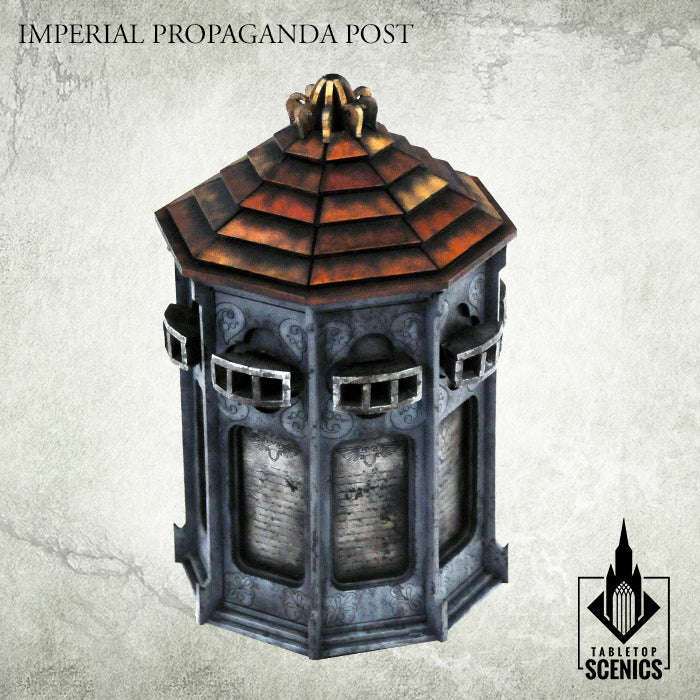 Gothic Spires Imperial Propaganda Post (Miniatures)