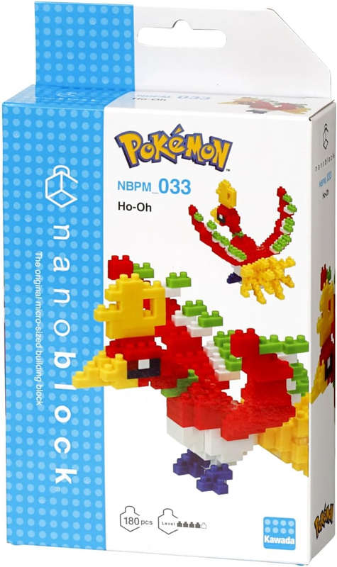 Nanoblock Pokemon Series Ho-Oh (3D Puzzles)