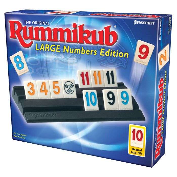 Rummikub Large Number Edition (Board Games)