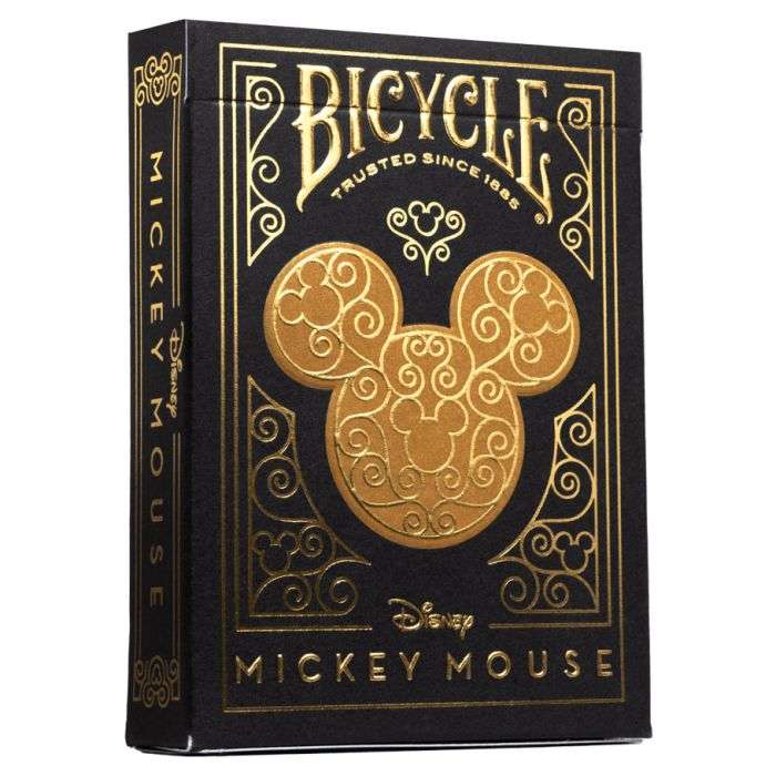 Bicycle Playing Cards Mickey Black & Gold (Playing Cards)