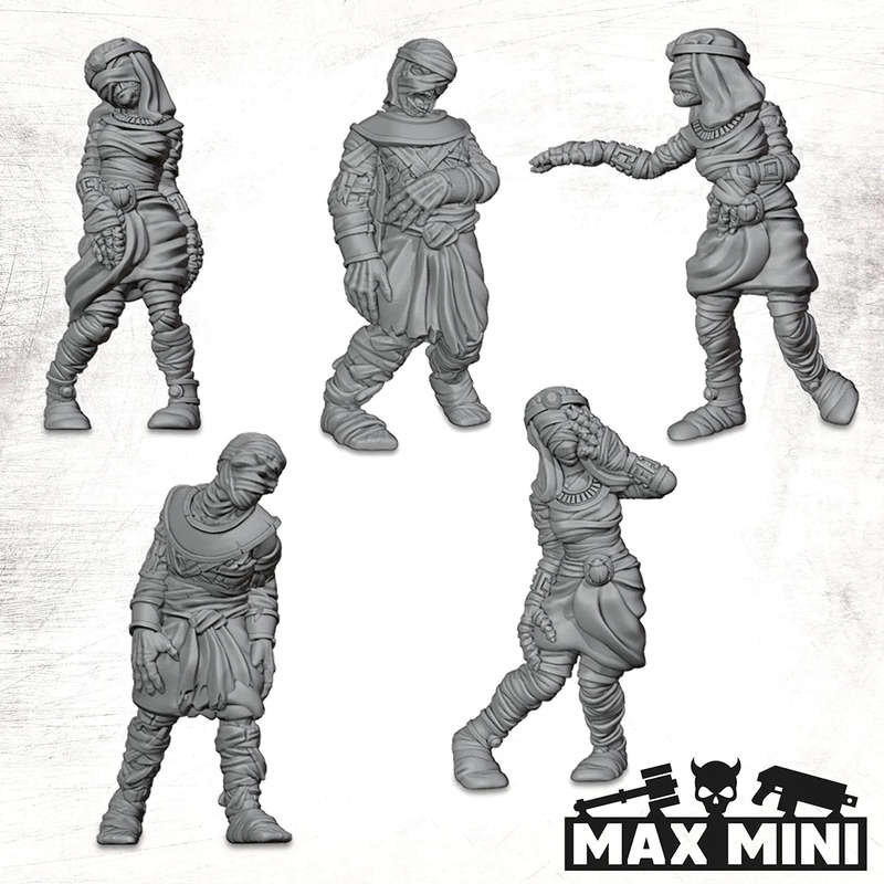 Mummy Shamblers (10) (Miniatures)