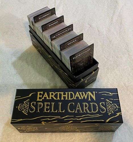 Earthdawn RPG Spell Card Collection Complete Set (RPGs)