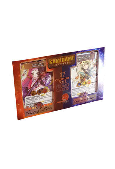 Kamigami Battles Court of the Emperor and Warriors of Dawn Foil Card Set (Board Games)