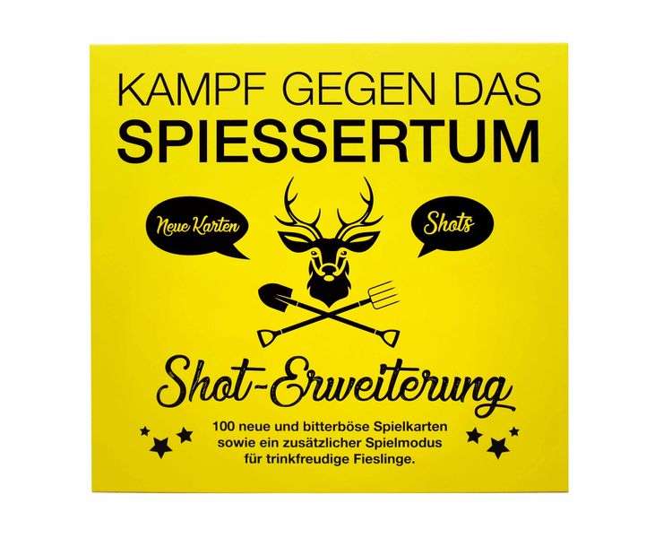 Kampf gegen das Spießertum Shot KEIN AMAZON VERKAUF (Board Games)