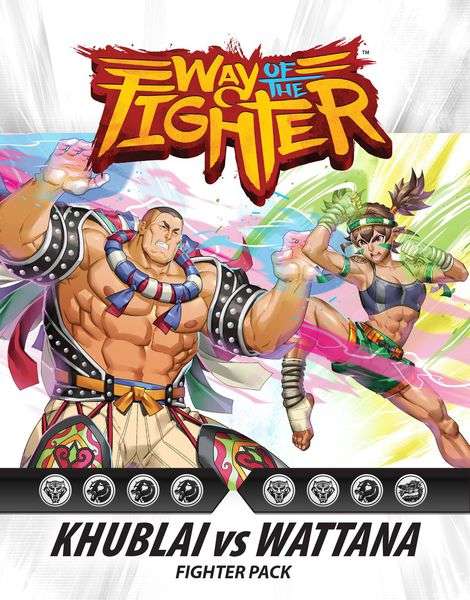 Way of the Fighter Fighter Pack Khublai Vs Wattana OOP (Board Games)