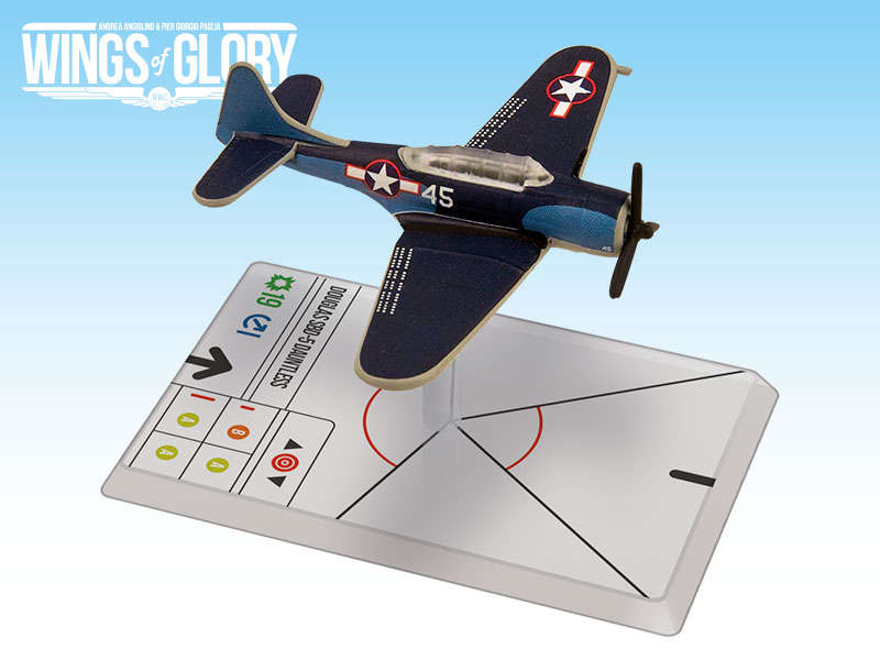Wings Of Glory WWII Douglas SBD-5 Dauntless Kirkendahl (Board & Card Game Accessories)