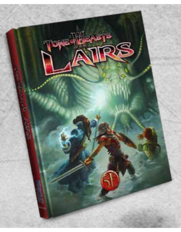 Tome of Beasts 3 Lairs (RPGs)