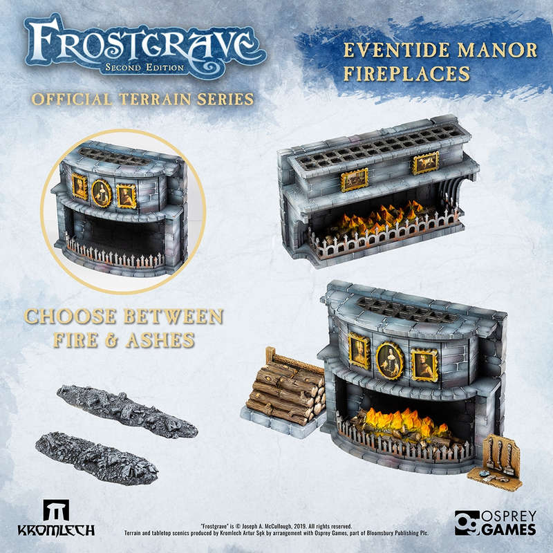 Frostgrave 2.0 Eventide Manor Fireplaces (Miniatures)