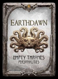 Earthdawn Empty Thrones Personality Card Set (RPGs)