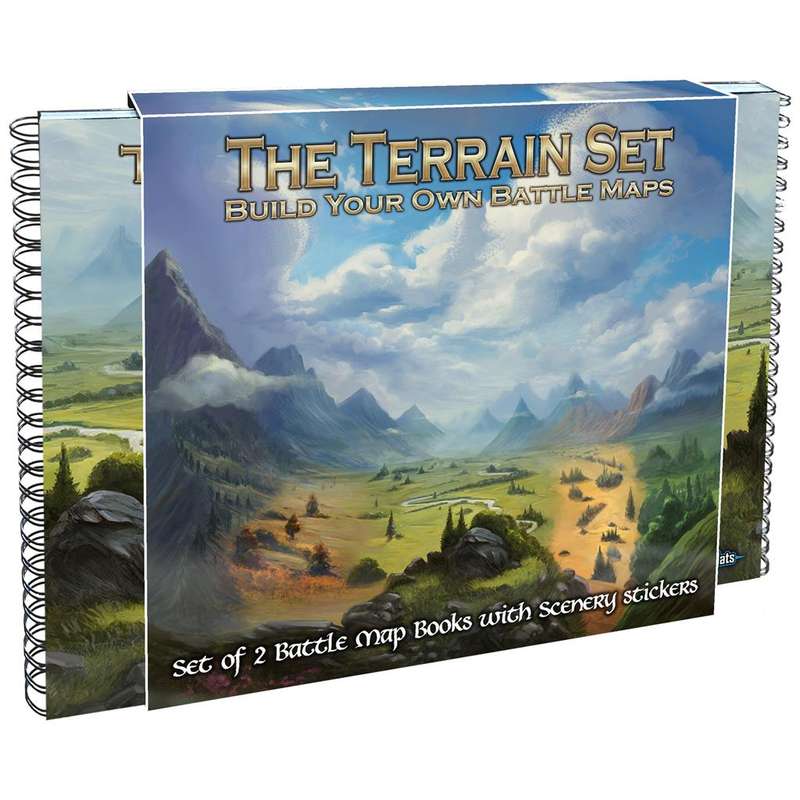 The Terrain Set Built Your Own Battlemap Set (Maps)