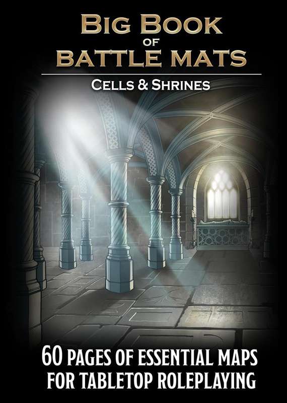 Big Book of Battle Mats Cells & Shrines (Board & Card Game Accessories)