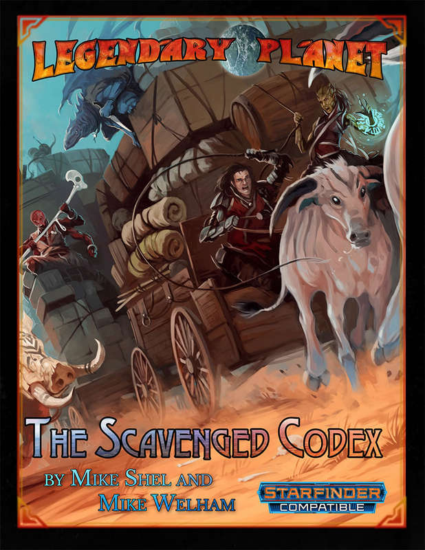 Legendary Planet The Scavenged Codex (Starfinder) OOP (RPGs)