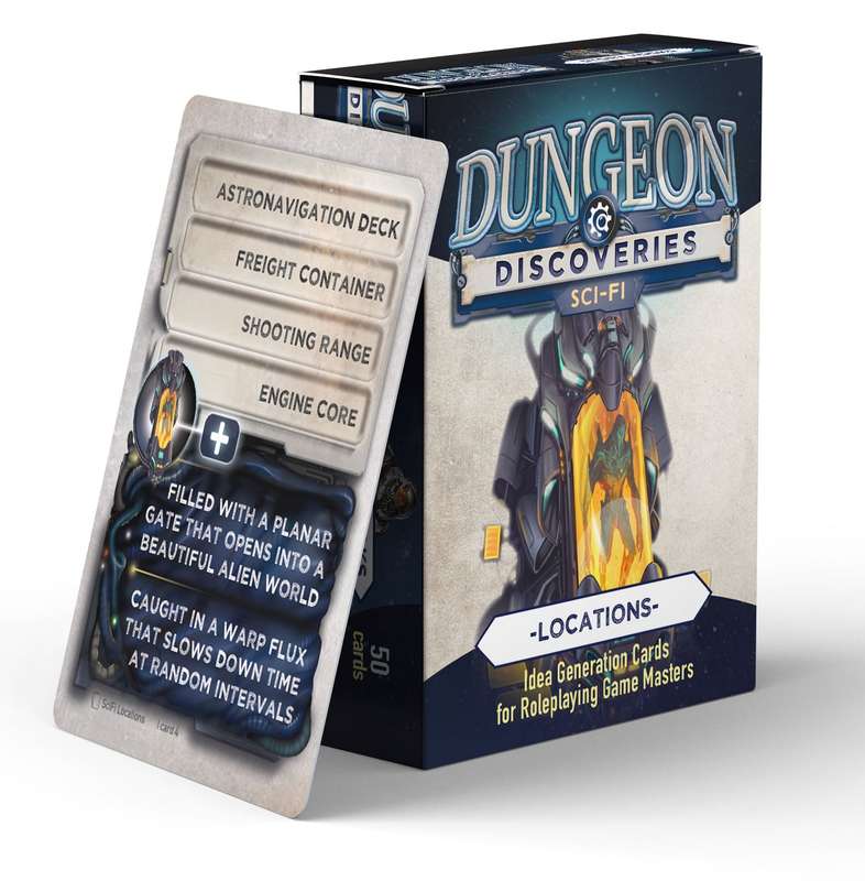 Dungeon Discoveries SciFi Locations (RPGs)