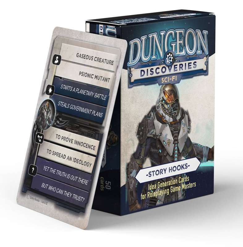 Dungeon Discoveries SciFi Story Hooks (RPGs)