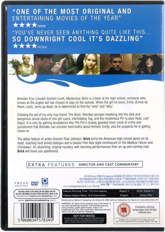Brick (2005) (DVD) (Second-Hand)