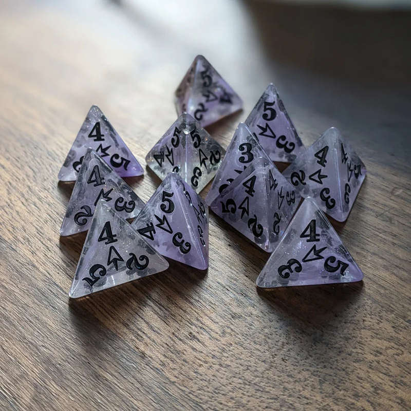 Magic Missile Dice (11) (Dice Sets & Games)