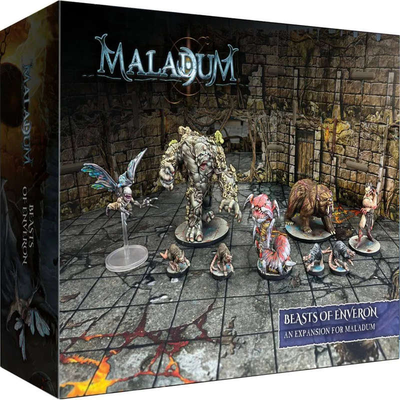 Maladum Beasts of Enveron DT (Board & Card Game Accessories)