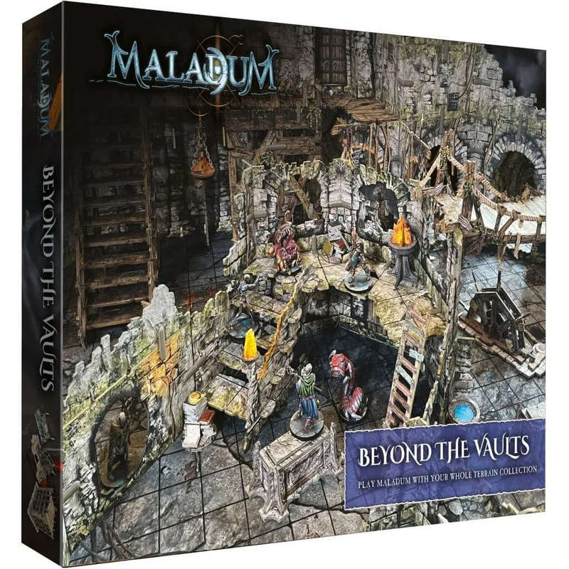 Maladum Beyond the Vaults US (Board & Card Game Accessories)