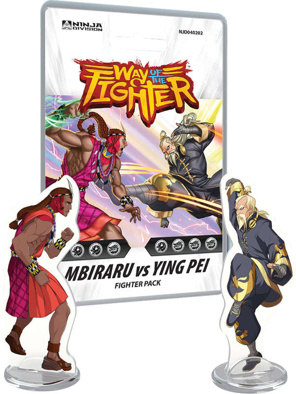 Way of the Fighter Fighter Pack Mbiraru Vs Ying Pei OOP (Board Games)
