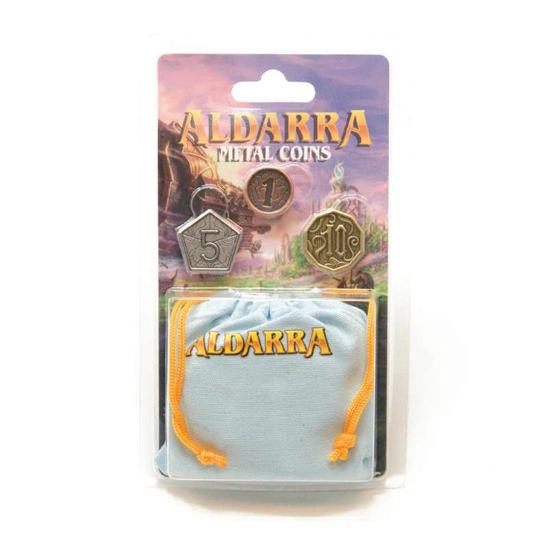 Aldarra Metal Coins & Blue Bag (Coins)