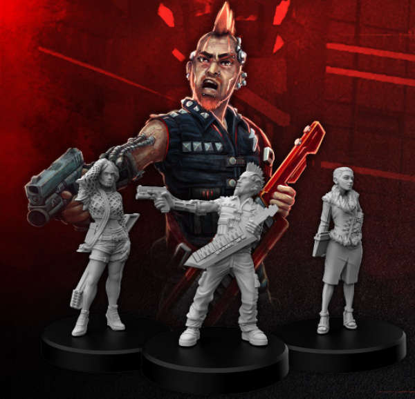 Cyberpunk Red RPG Rockerboys A OOP (Miniatures)