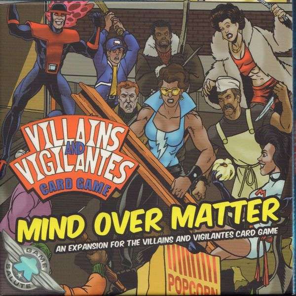 Villains & Vigilantes Mind over Matter OOP (Board Games)