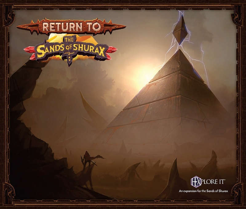 HEXplore It Return to the Sands of Shurax (Board Games)