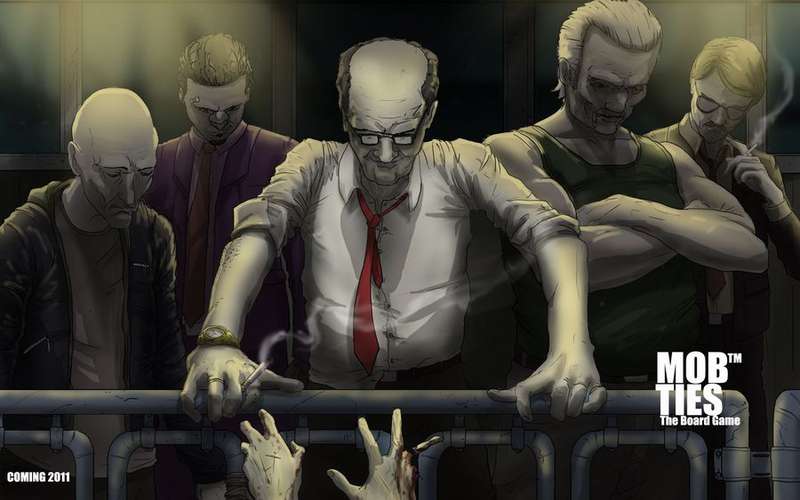 Mob Ties incl. 2 Promos OOP (Board Games)
