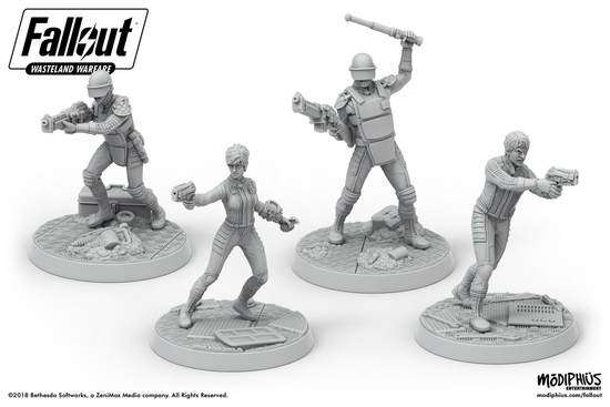Fallout Wasteland Warfare Survivors Vault Dwellers (RPGs)