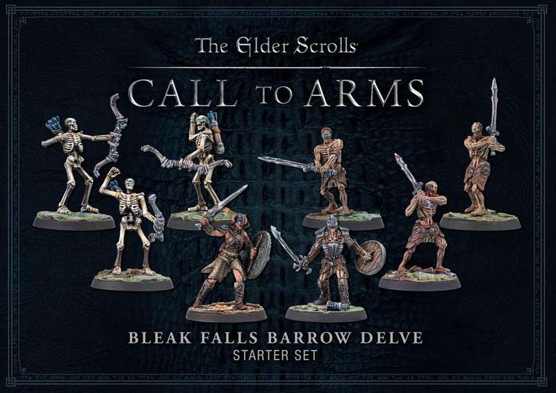 The Elder Scrolls Bleak Falls Barrow Resin Delve Set (RPGs)