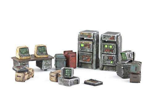 Fallout Wasteland Warfare Terrain Expansion Heavy Consoles (RPGs)