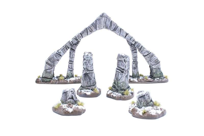 The Elder Scrolls Call to Arms Bleak Falls Barrow Terrain Set (Mail Order) (RPGs)