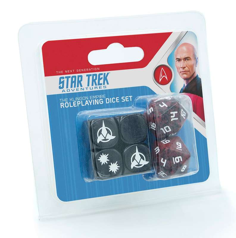 Star Trek Aventures Klingon Dice Set (Dice Sets & Games)