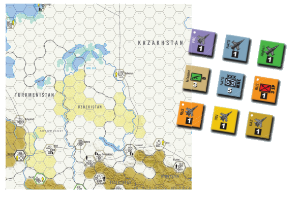 Modern War 37 Putin Moves South (Board Games)
