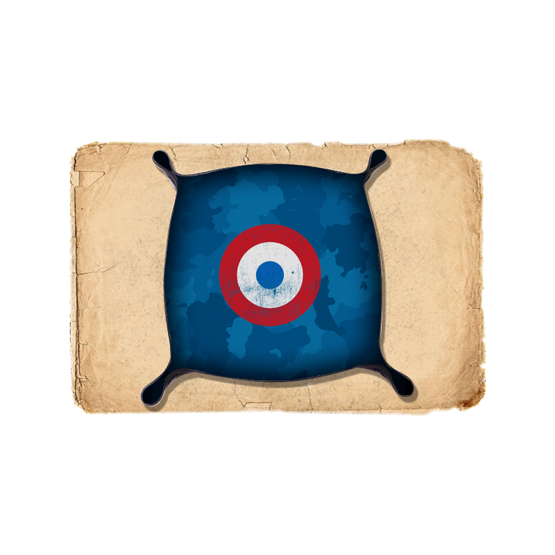Neoprene Dice Tray France (Dice Sets & Games)